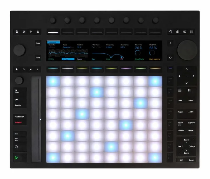 Ableton Push 3 - Live Standard Bundle, ovansidan av lådan