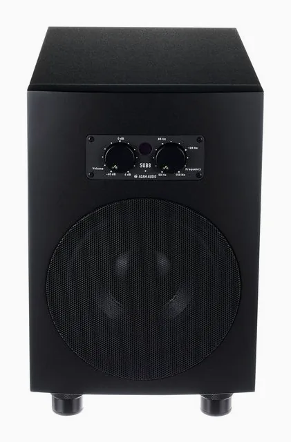 ADAM Audio Sub 8, baksidan med anslutningarna