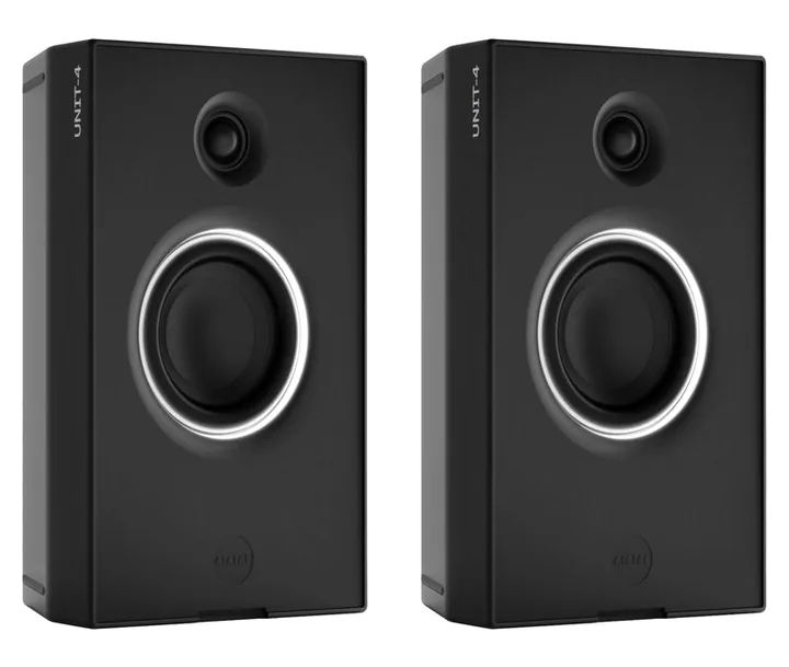 AIAIAI UNIT-4 Set (Black), knapparna på bakpanelen