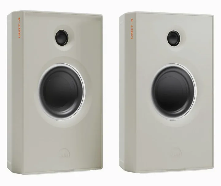 AIAIAI UNIT-4 Set (White), basreflexporten