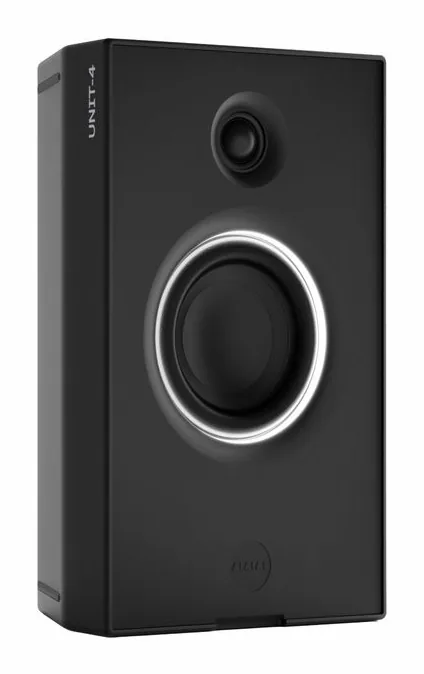AIAIAI UNIT-4 Single (Black), knapparna på bakpanelen