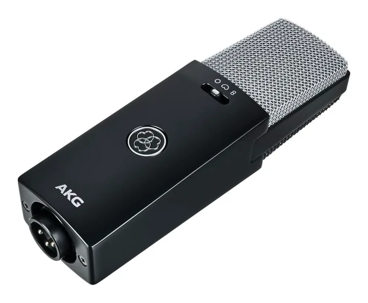 AKG C 114, mikrofonkorgen på nära håll