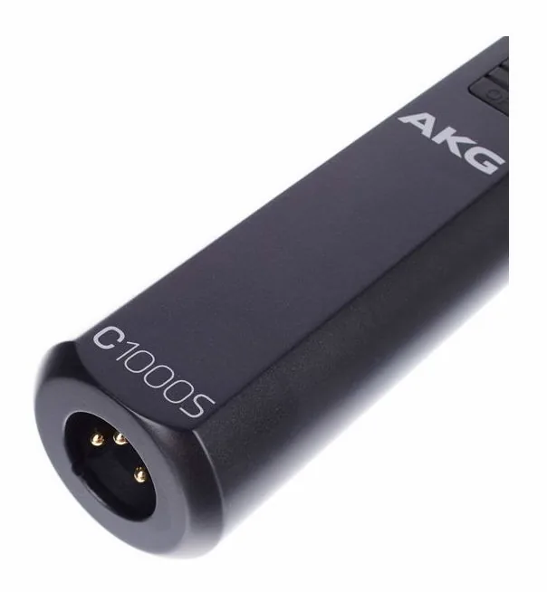 AKG C1000s MKIV, huset sett från sidan