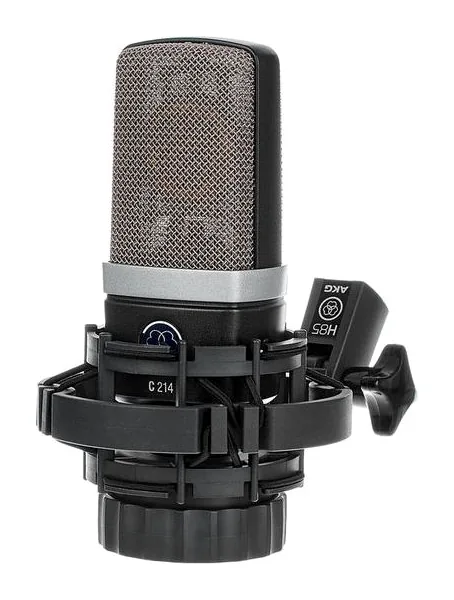 AKG C214 Bundle, loggan och ytan