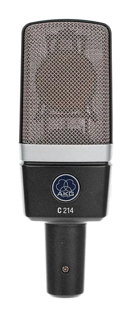AKG C214 Stereo Bundle, mikrofonkorgen på nära håll