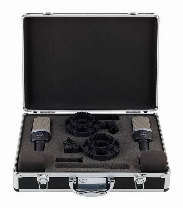 AKG C214 Stereo Set Bundle, gallret framifrån