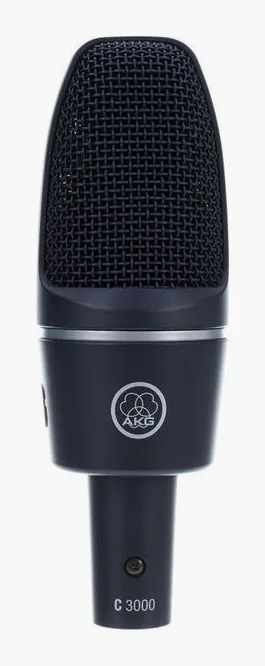 AKG C3000 Bundle, loggan och ytan