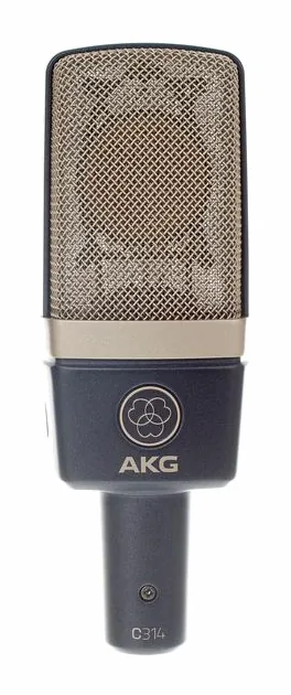 AKG C314 Stereo Bundle, loggan och ytan