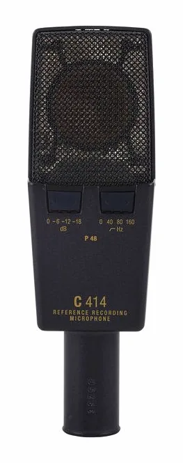 AKG C414 XLII, loggan och ytan