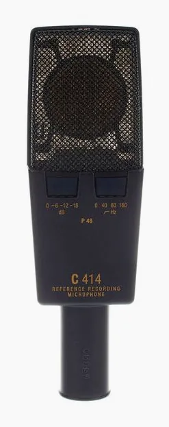 AKG C414 XLII Stereo Set, loggan och ytan