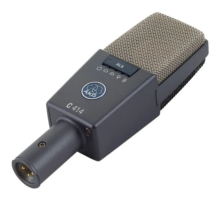 AKG C414 XLS, loggan och ytan