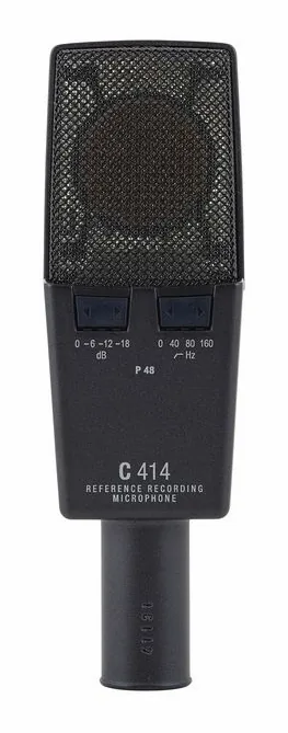 AKG C414 XLS Stereo Bundle, loggan och ytan