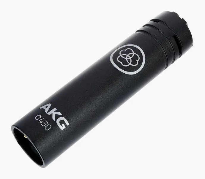 AKG C 430, hållaren och fästet