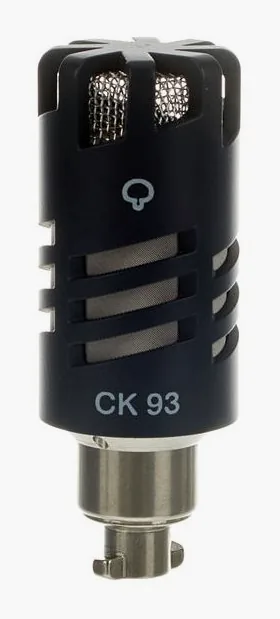 AKG CK 93, XLR-kontakten i botten