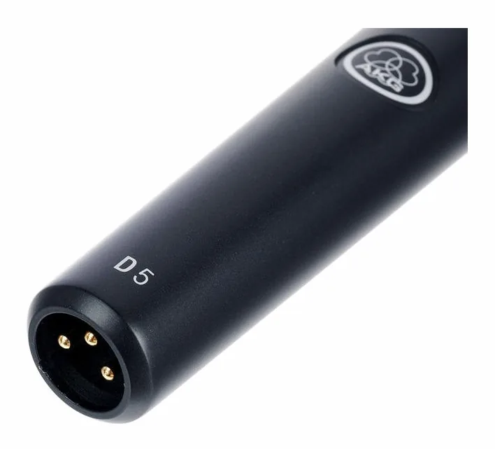 AKG D-5 Triple Bundle, XLR-kontakten i botten