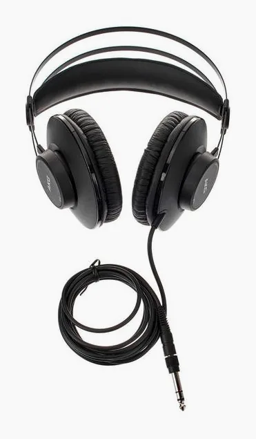 AKG K-52, bygeln sedd uppifrån