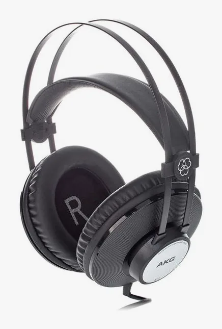 AKG K-72, kabelingången vid hörkåpan