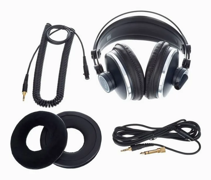 AKG K-271 MKII, bygeln sedd uppifrån