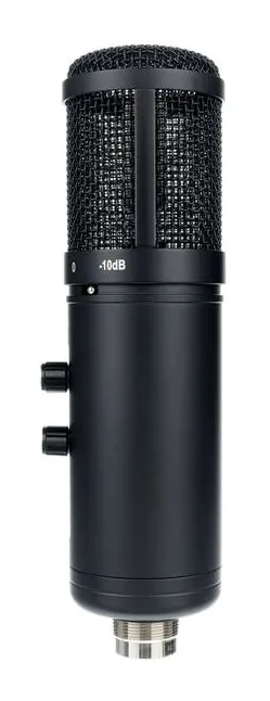 Antelope Axino Synergy Core, mikrofonkorgen på nära håll
