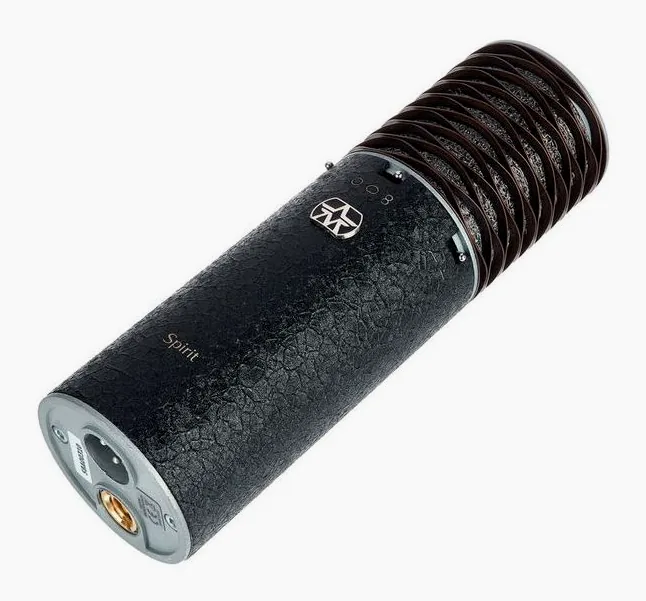 Aston Microphones Spirit Black Bundle, mikrofonkorgen på nära håll