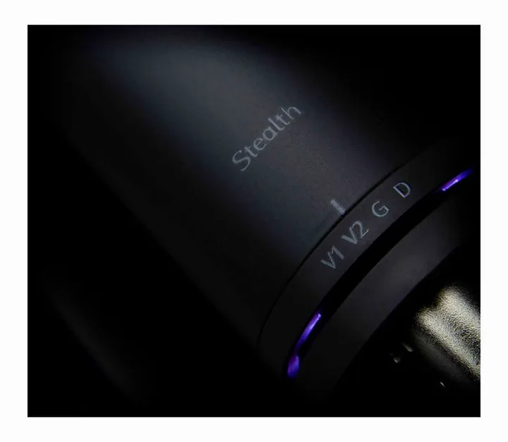 Aston Microphones Stealth Broadcast, mikrofonkorgen på nära håll