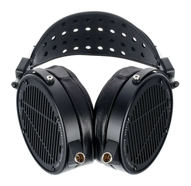 Audeze LCD-X Leather Free, kabelingången vid hörkåpan