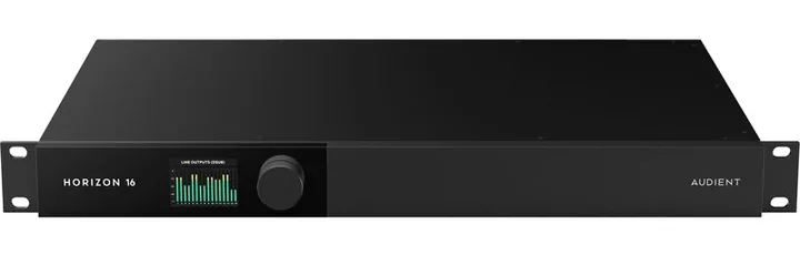Audient Horizon 16, höljet sett från sidan