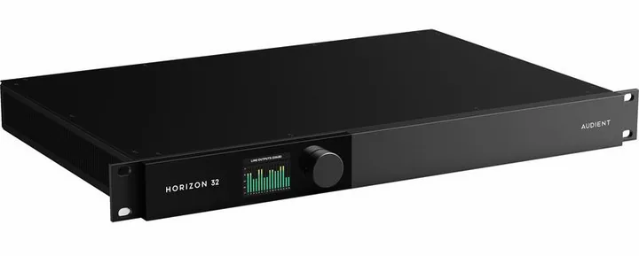 Audient Horizon 32, anslutningarna på baksidan