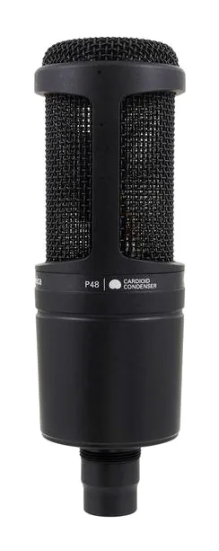 Audio-Technica AT 2020 Bundle, gallret framifrån