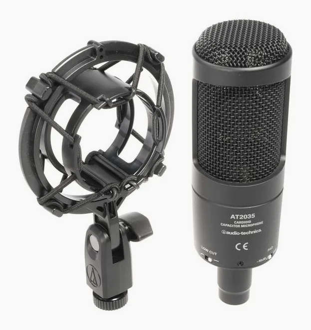 Audio-Technica AT 2035, gallret framifrån