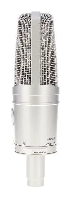 Audio-Technica AT4047 MP, loggan och ytan