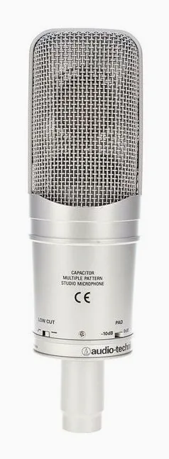 Audio-Technica AT4047 MP, hållaren och fästet