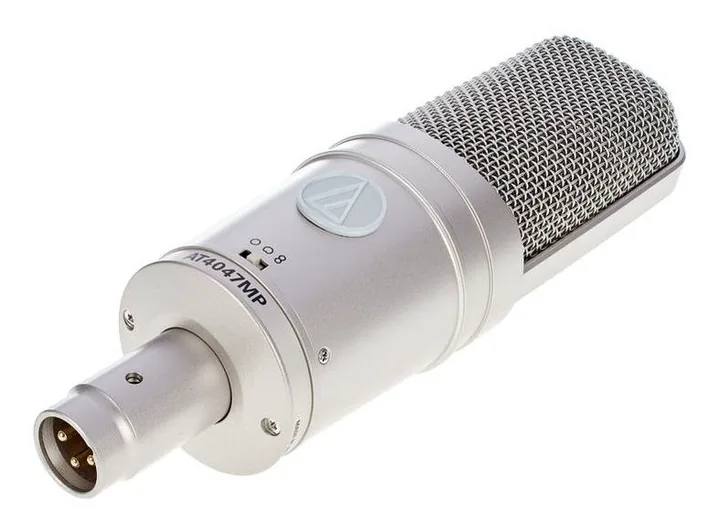 Audio-Technica AT4047 MP, mikrofonkorgen på nära håll