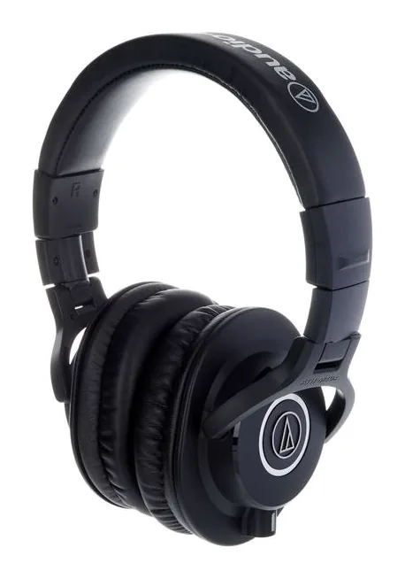 Audio-Technica ATH-M40X, bygeln sedd uppifrån