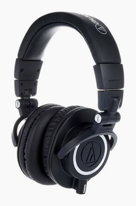 Audio-Technica ATH-M50X, gångjärnen och justeringen