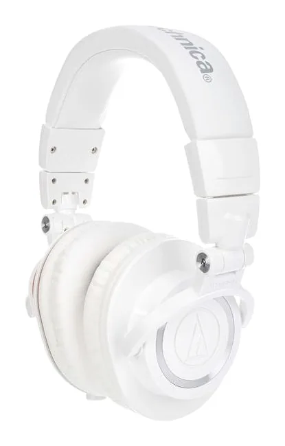 Audio-Technica ATH-M50XWH, bygeln sedd uppifrån