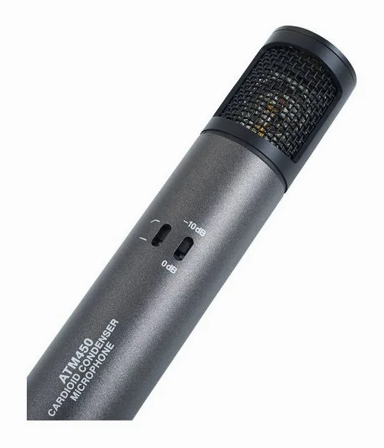 Audio-Technica ATM 450, loggan och ytan