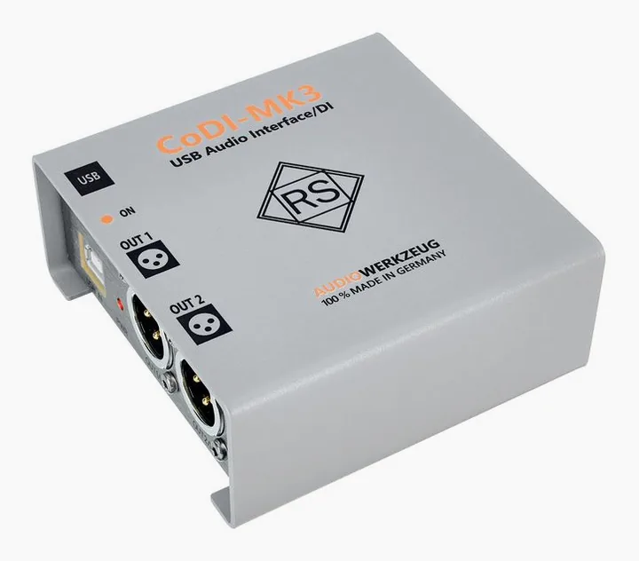 Audiowerkzeug CoDi MK3, nivåmätarna och lysdioderna
