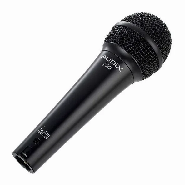 Audix F50, hållaren och fästet