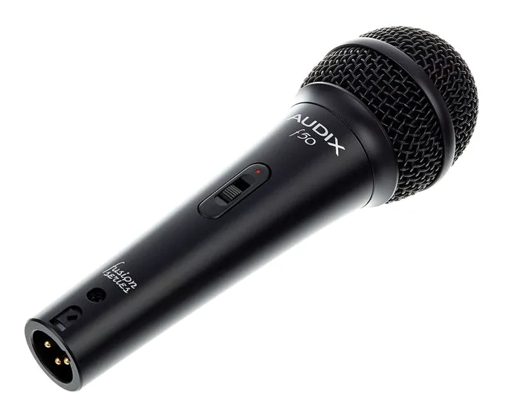 Audix F50S, mikrofonkorgen på nära håll