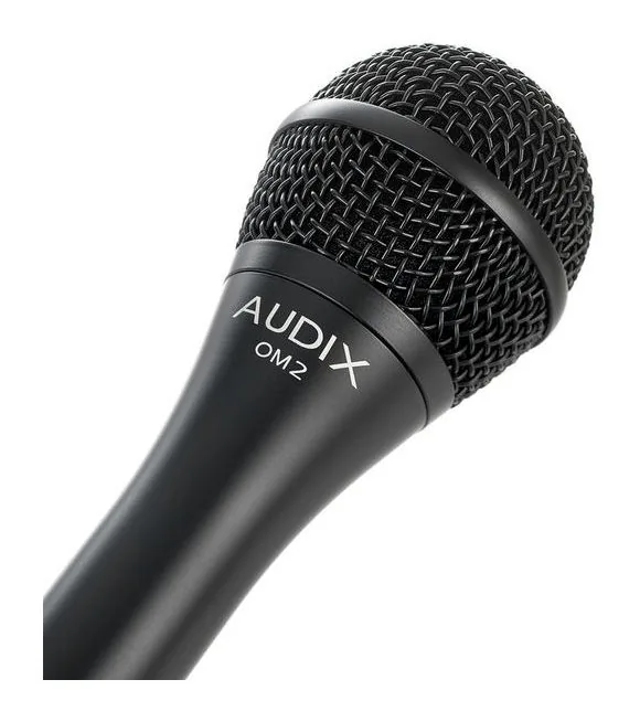 Audix OM2, mikrofonkorgen på nära håll