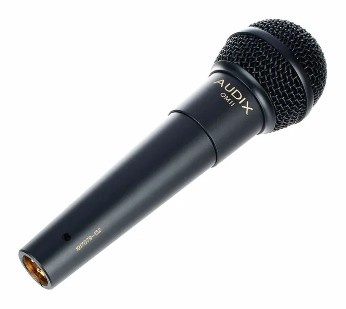 Audix OM11, huset sett från sidan