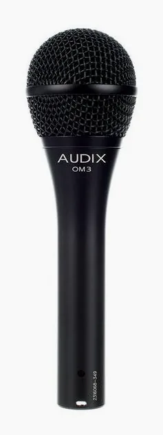 Audix OM3, hållaren och fästet