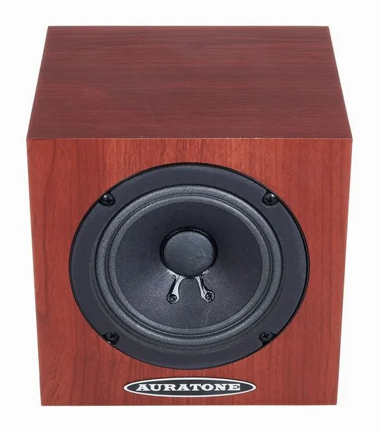 Auratone 5C Active Sound Cube Single, knapparna på bakpanelen