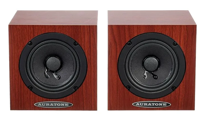 Auratone 5C Super Sound Cube Classic, baksidan med anslutningarna