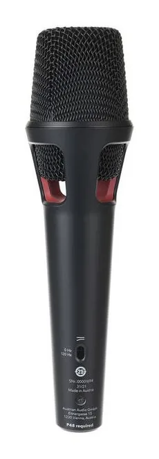 Austrian Audio OD505, XLR-kontakten i botten