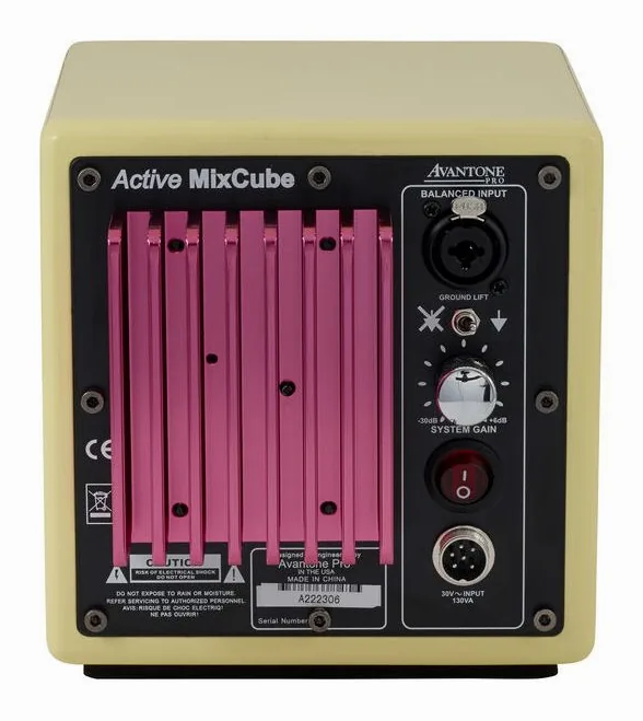 Avantone MixCubes Active Single Cream, loggan och ytan