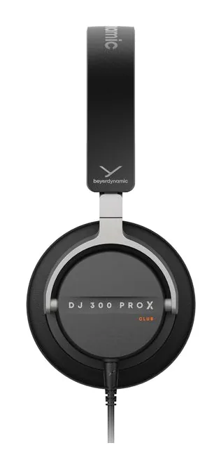 beyerdynamic DJ 300 PRO X Club, den hopfällda modellen