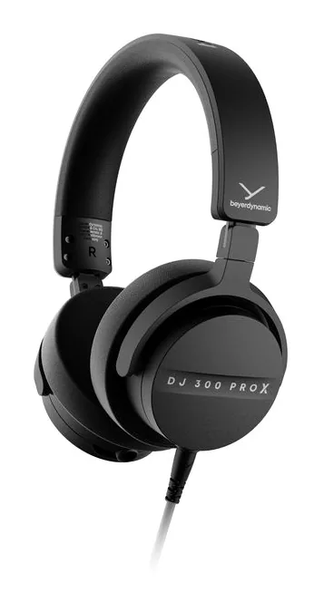 beyerdynamic DJ 300 PRO X, den hopfällda modellen