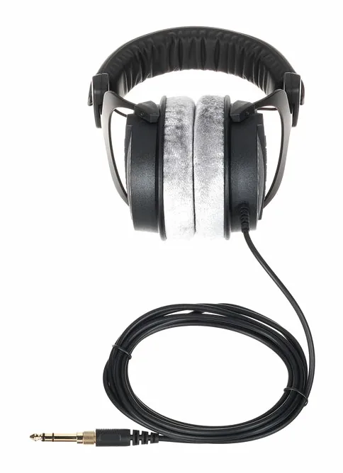 beyerdynamic DT-990 Pro 80 Ohms, bygeln sedd uppifrån